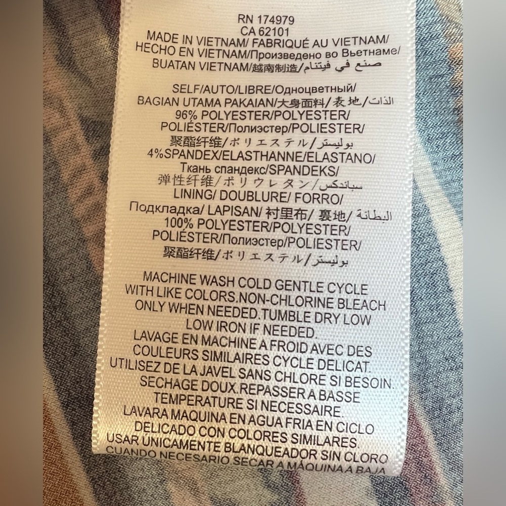 BCBGeneration Striped Maxi Dress With Pockets - Picture 10 of 10